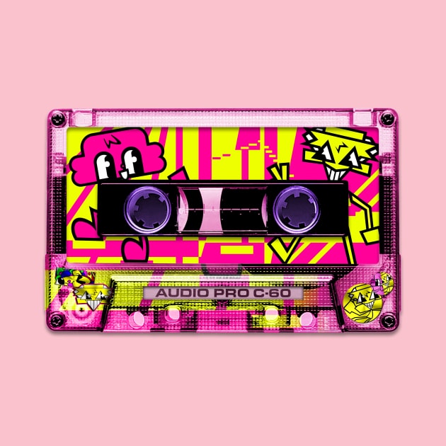 Metaroom Cassette by Big Tees