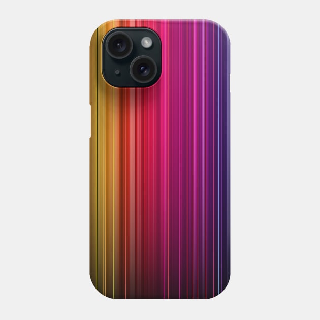 rainbow digital paper Phone Case by k&f