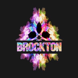 Brockton Tie Dye Watercolor Gift Souvenir T-Shirt