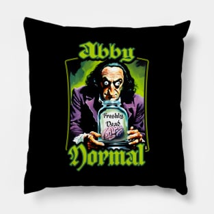 Abby Normal Pillow