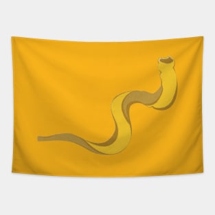 Jewish shofar yellow gold Tapestry