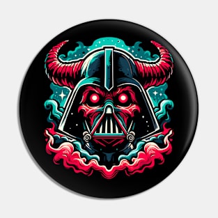 Vader on fire Pin