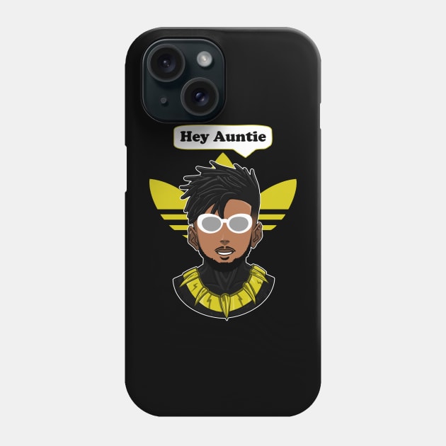 Black panther tribute Phone Case by solo