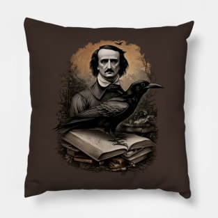 Edgar Allan Poe Pillow