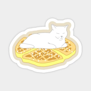 Waffle Cat Magnet