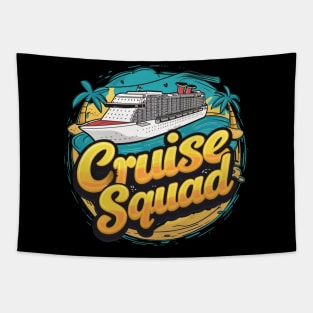 Cruise Squad Tapestry