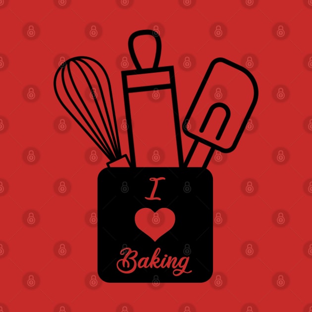 I Love Baking by KayBee Gift Shop