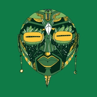 Forrest Green African Mask 2 T-Shirt