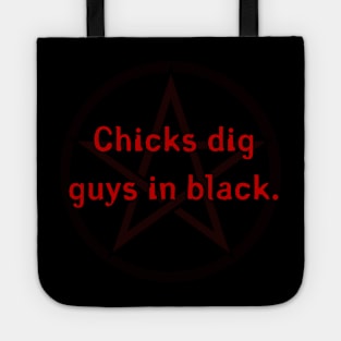 Guys In Black Tote