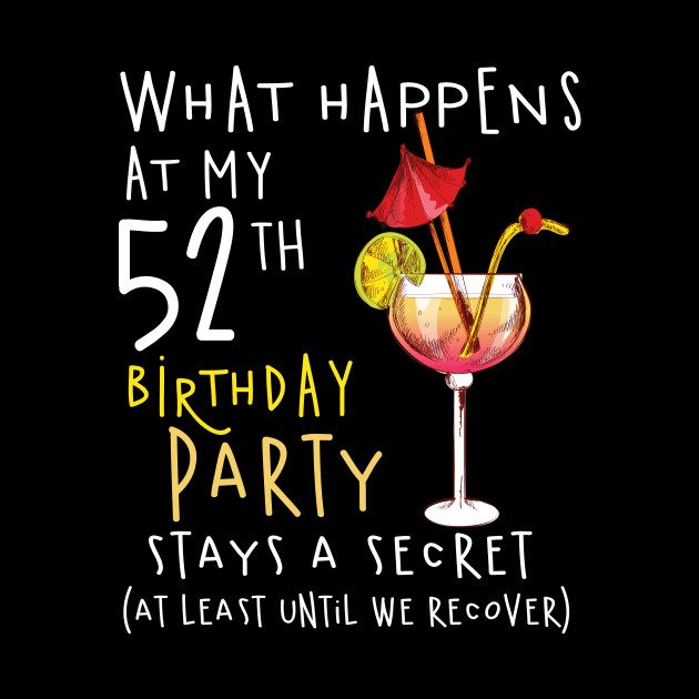 52Th Birthday - What Happens 52Th Birthday by jrgenbode