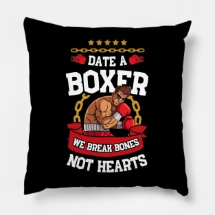 Date A Boxer Pillow