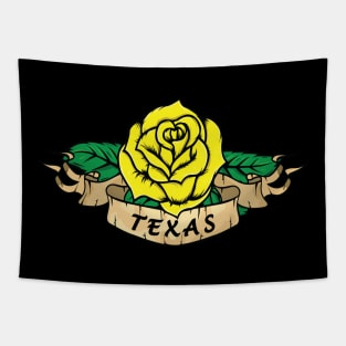 Yellow rose of Texas Tapestry