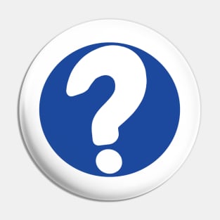 Mystery Team Question Mark (Centered Full-sized) Pin