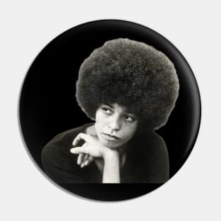 Angela Davis, Black Woman, Black History, Black Lives Matter Pin