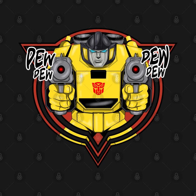 Transformers Sunstreaker G1 Pew Pew 2 by nicitadesigns