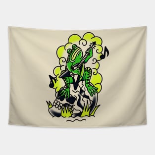Doom Frog Tapestry