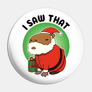 I saw that Capybara Santa Pin