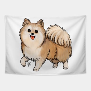 Dog - Pomeranian - Cream Tapestry