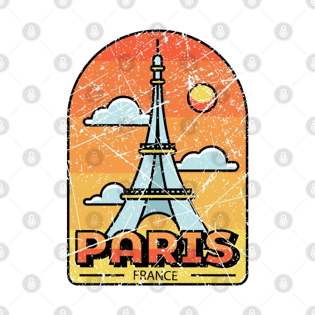 Paris France by Mandra