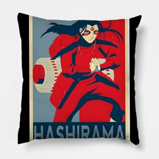 Hashirama wpap pop art Pillow