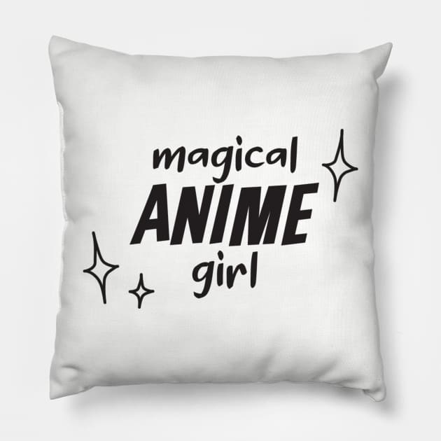 Anime Girl Pillow by Thornvale Store