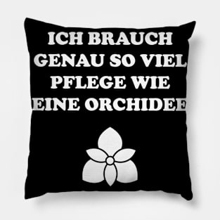 Orchid Saying Gift Astrology Pillow