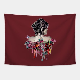 Butterfly Girls Tapestry