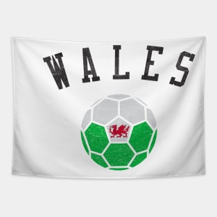 Wales Soccer Team Heritage Flag Tapestry