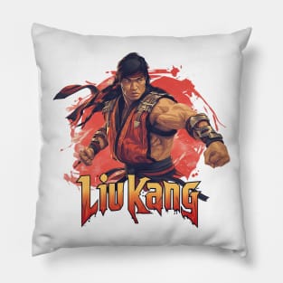 liu kang Pillow