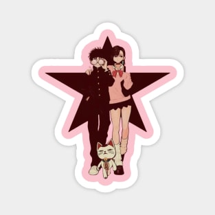 Okarun Anime Momo Magnet