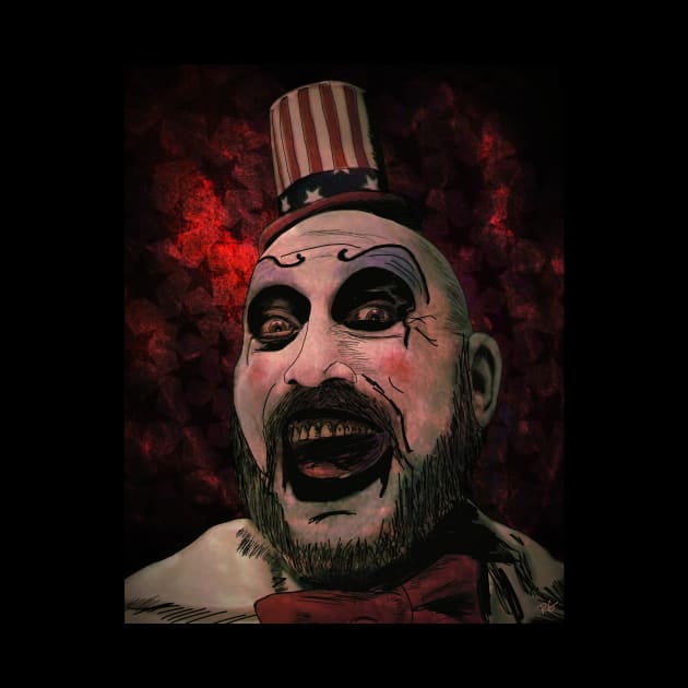 Captain Spaulding by RG Illustration