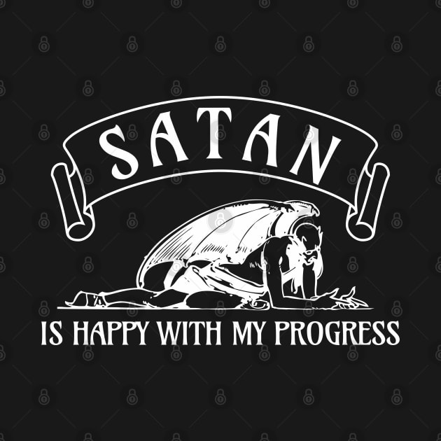 Satan is happy with my progress by valentinahramov