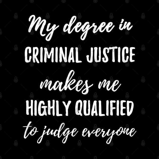 Criminal Justice degree by IndigoPine