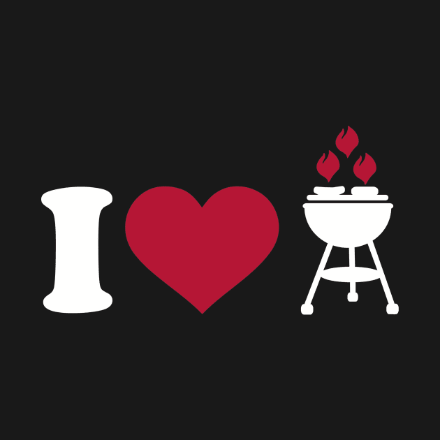 I love BBQ barbecue by Designzz