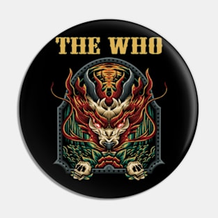 THE WHO BAND Pin