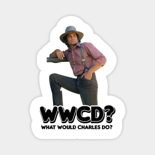 Wwcd What Would Charles Ingalls Do Little House On The Prairie Magnet