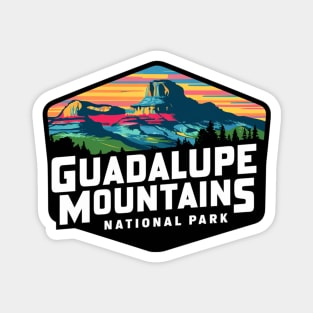 Guadalupe Mountains National Park landscape Magnet