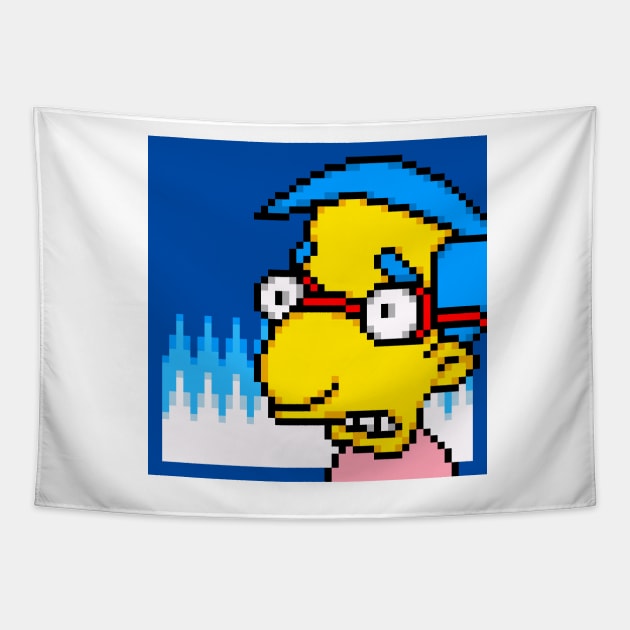 Milhouse Sprite Tapestry by SpriteGuy95