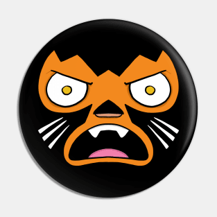 Lucha Cat Pin