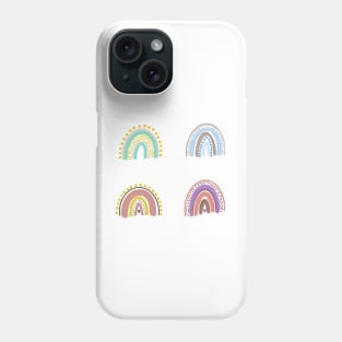 Boho rainbows Phone Case