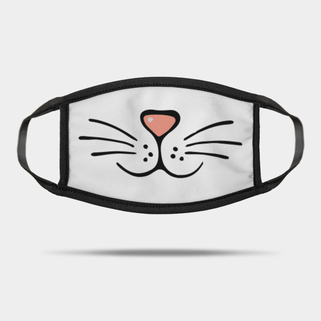 Cute Cat Face Mask Funny Gift Idea Face Cat Mask Mask Teepublic