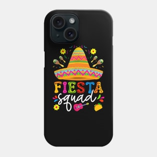 Cinco de Mayo Fiesta Squad Family Matching Group Adults Kids Phone Case