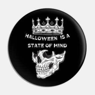 Halloween is a State of Mind Pin