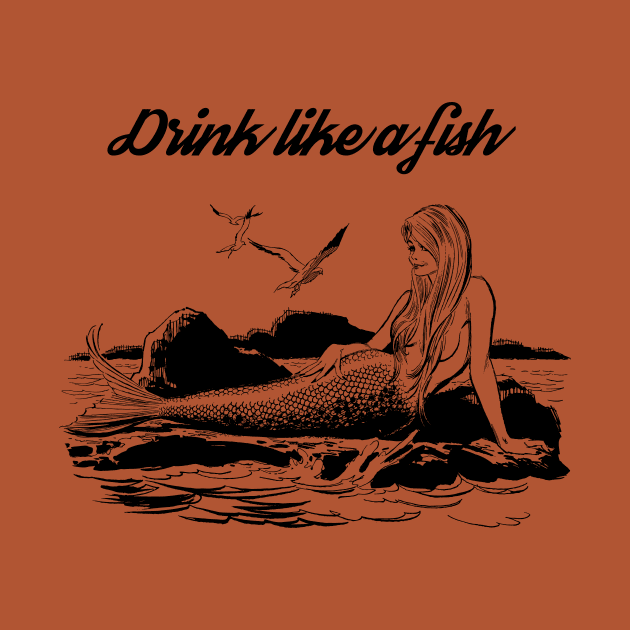 Drink Like A Fish by n23tees