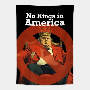 Dump Trump: Kings Don’t Rule in America No. 2 Tapestry