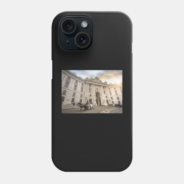 Hofburg palace in Vienna, Austria Phone Case by mitzobs