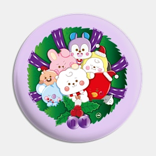 bt21 Christmas design Pin