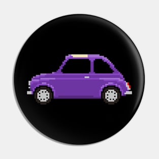 Fiat 500 Pixelart Pin