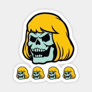 Skeleman Stickers Magnet