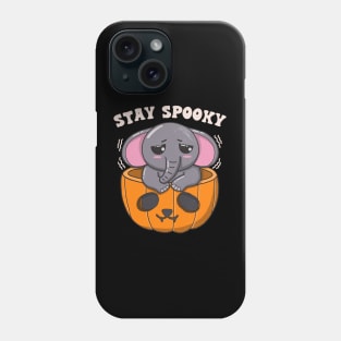 Cute Elephant Stay Spooky Phone Case